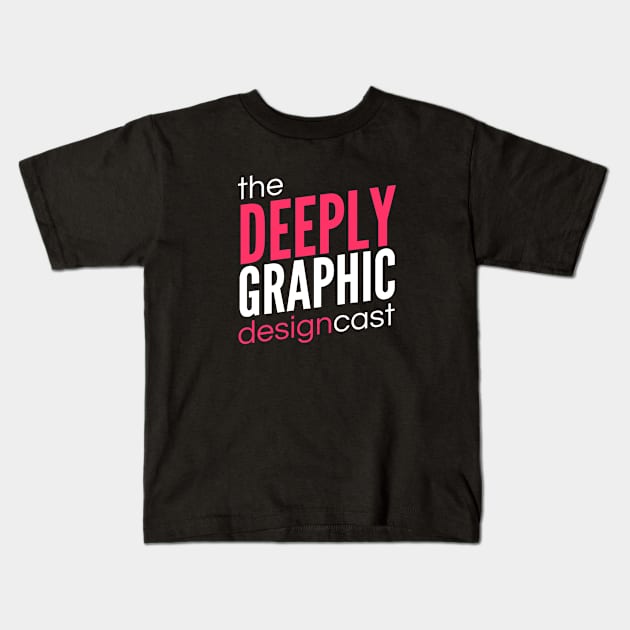 DGDC Official Logo Kids T-Shirt by deeplygraphic